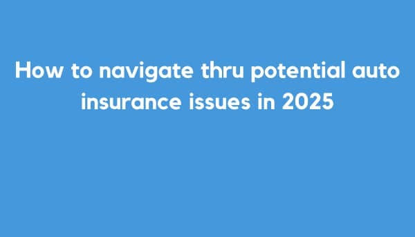 Coming Adjustments to the Auto Insurance Marketplace