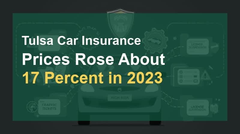 Car Insurance Prices in Tulsa Rose Approximately 17% So Far in 2023