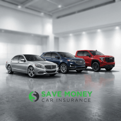 Sedan, SUV, and pickup truck comparison for auto insurance costs on a new car in Tulsa
