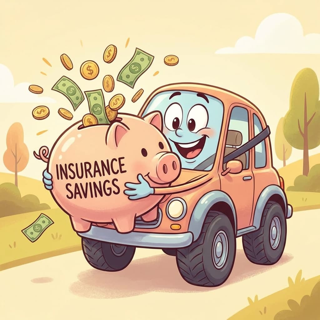 car saving money on car insurance