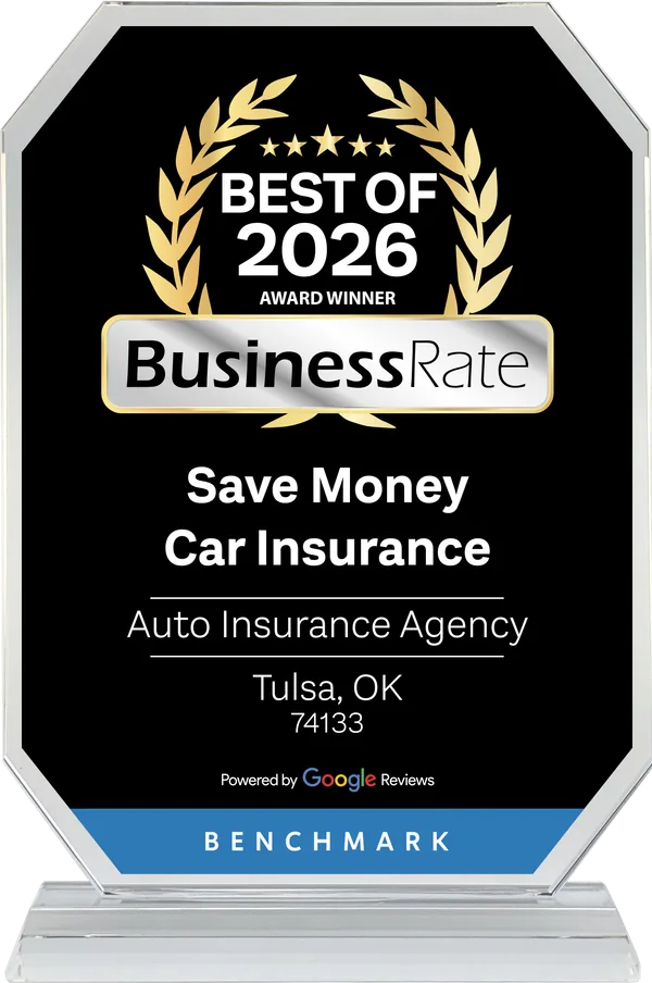 Save Money Car Insurance — BusinessRate Best of 2026 Award Winner, auto insurance agency in Tulsa, OK